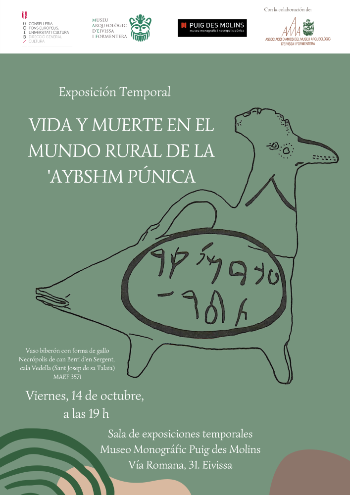 Imagen Vida y muerte en el mundo rural de la Aybshm púnica – Exposición temporal