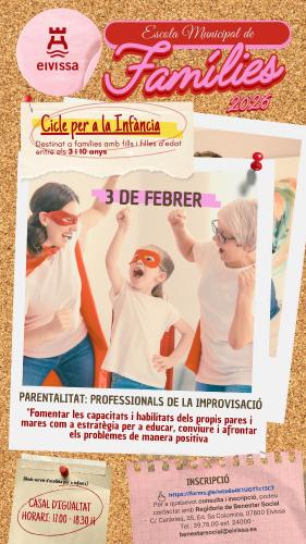 Imatge Parentalitat: Professionals de la improvisació