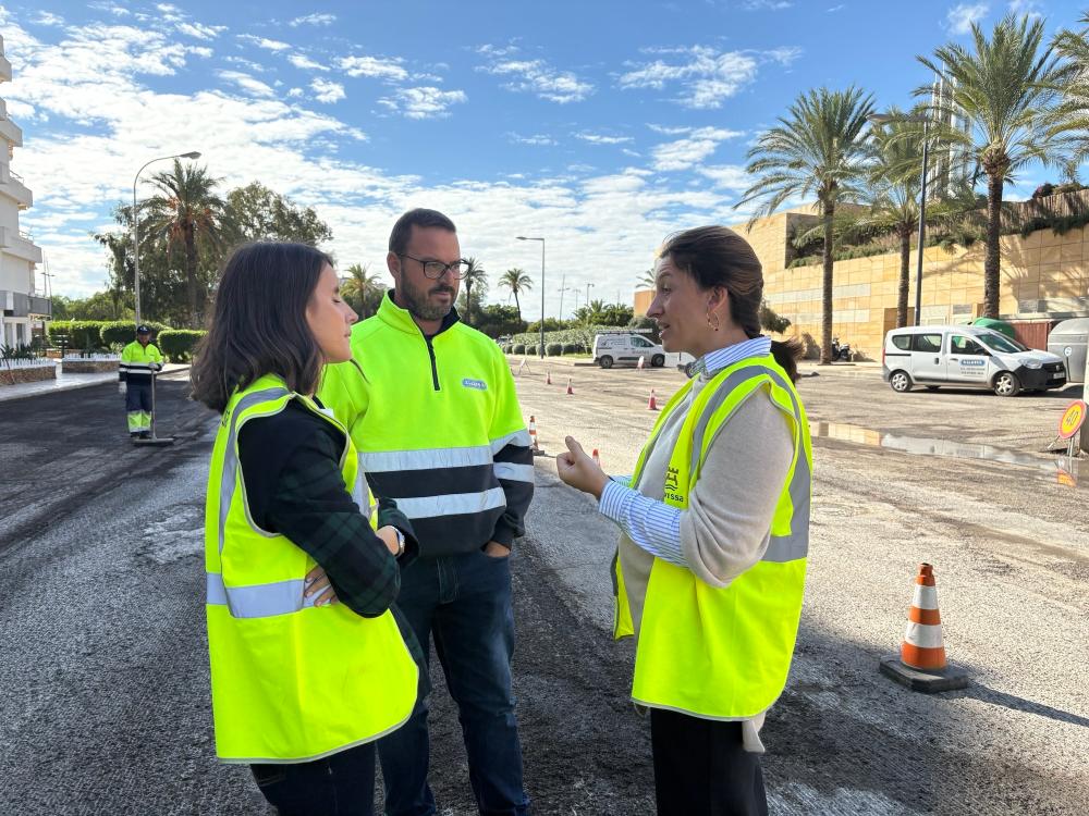 Imatge L’Ajuntament d’Eivissa començarà dijous 29 els treballs de reasfaltat...