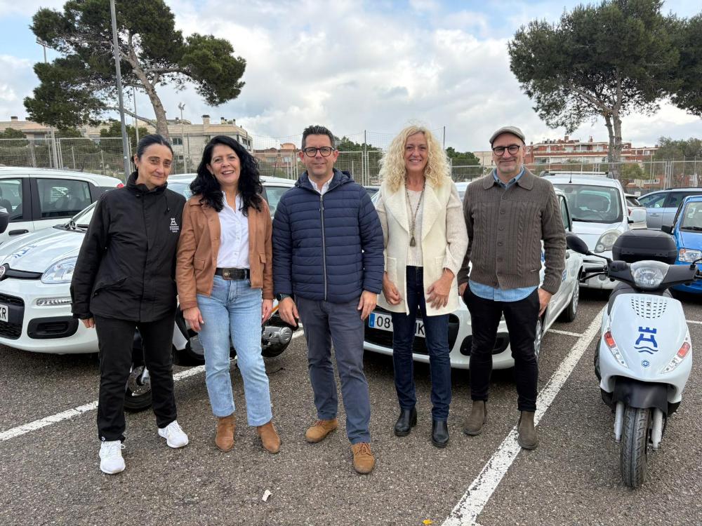 Imatge L’Ajuntament d’Eivissa incorpora sis nous vehicles per reforçar el...