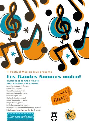 Cartell Les Bandes sonores molen