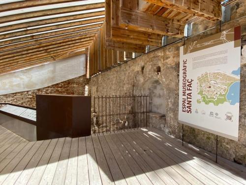 Imagen Ven a conocer el espacio museizado de Santa Faç, ubicado en el antiguo foso que protegía la entrada medieval