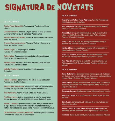 Firmas libros Sant Jordi