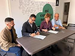 Signatura de convenis amb 7 entitats socials, veïnals i culturals de la ciutat