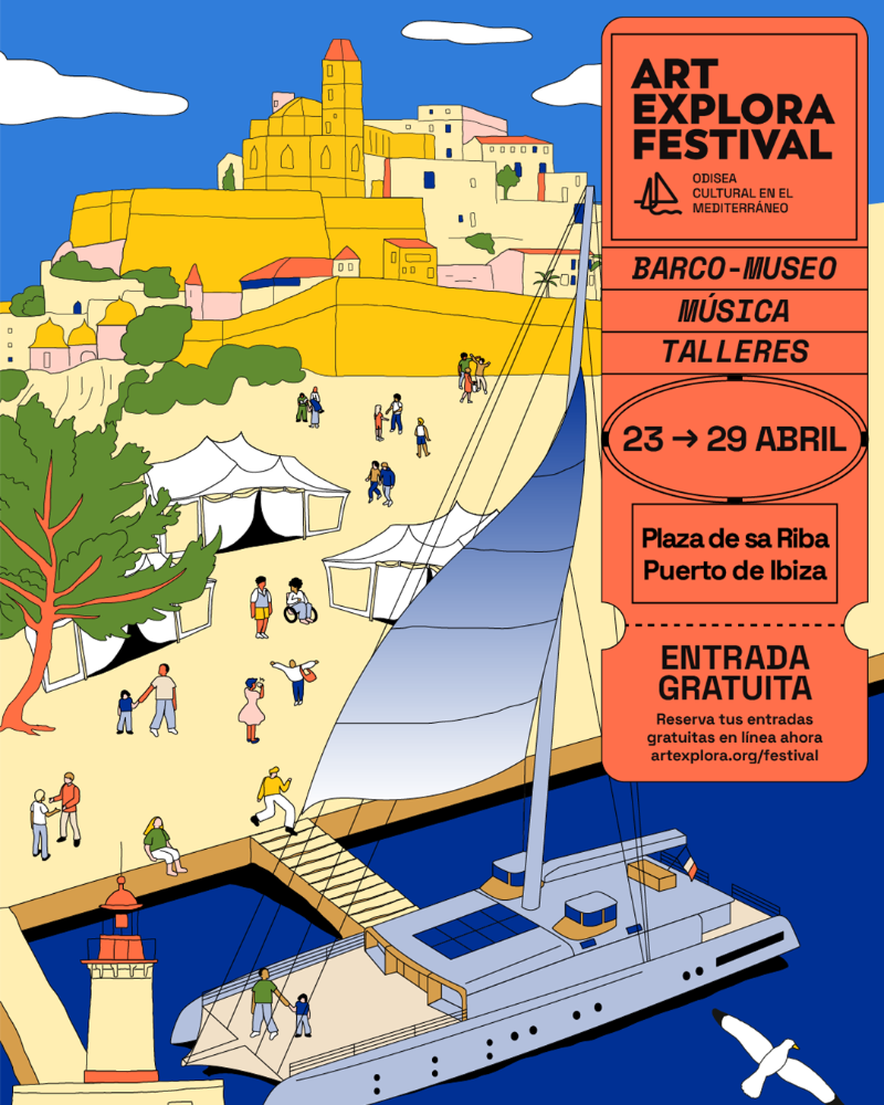 Imagen El Festival Art Explora i el seu vaixell-museu obren avui a Eivissa amb una setmana de programació gratuïta