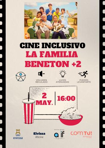 Imatge CINEMA INCLUSIU PELÍCULA LA FAMILIA BENETON +2
