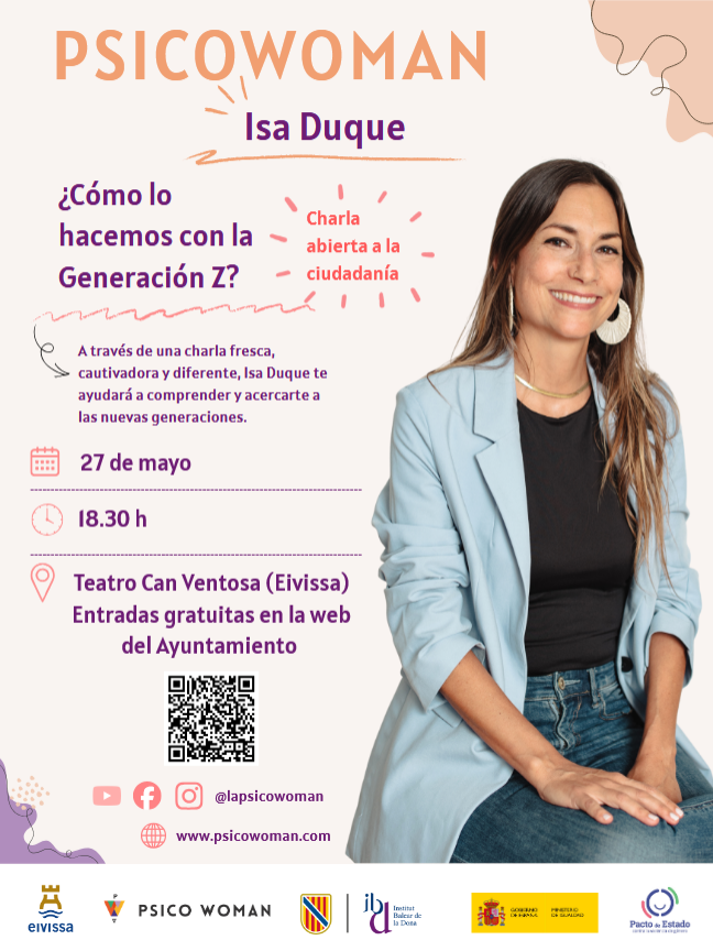 Imatge L’Ajuntament d’Eivissa porta Isa Duque, la “Psi-coWoman”, per...
