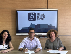 L’alcalde d’Eivissa firma els convenis amb 11 entitats socials per continuar impulsant els seus serveis