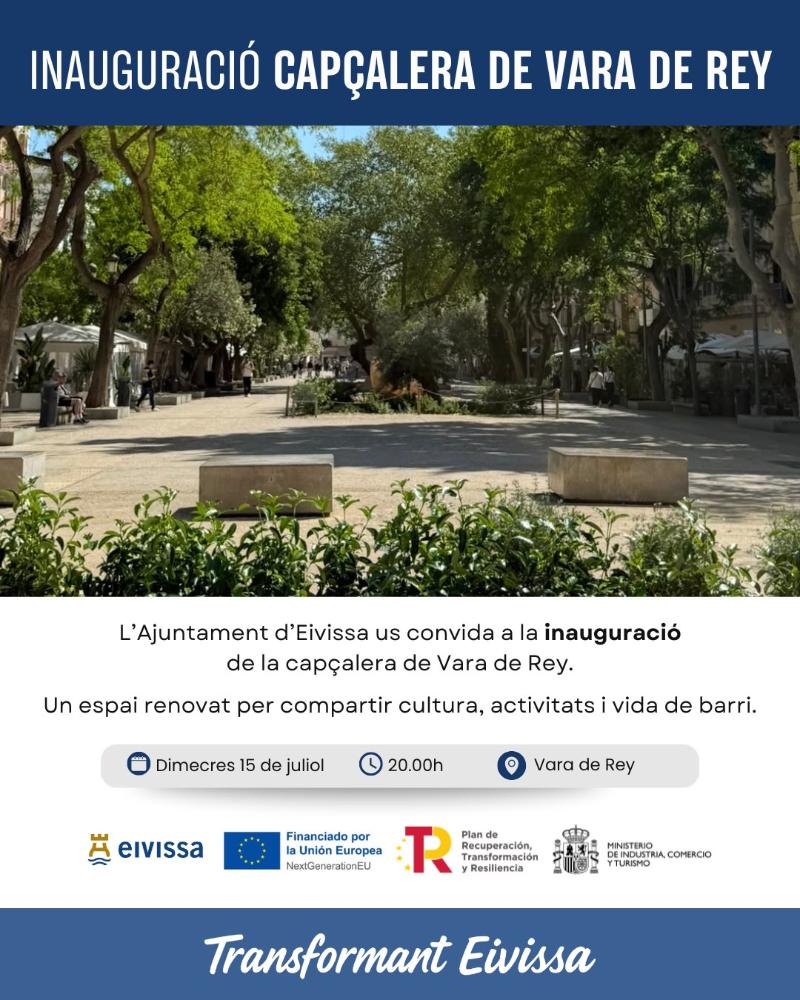 Imatge L'Ajuntament d'Eivissa inaugurarà el 15 de juliol la remodelació...