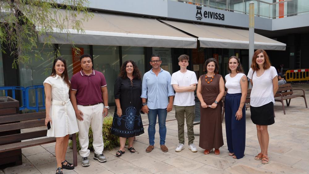 Imatge L'Ajuntament d'Eivissa ha contractat 3 joves qualificats a...