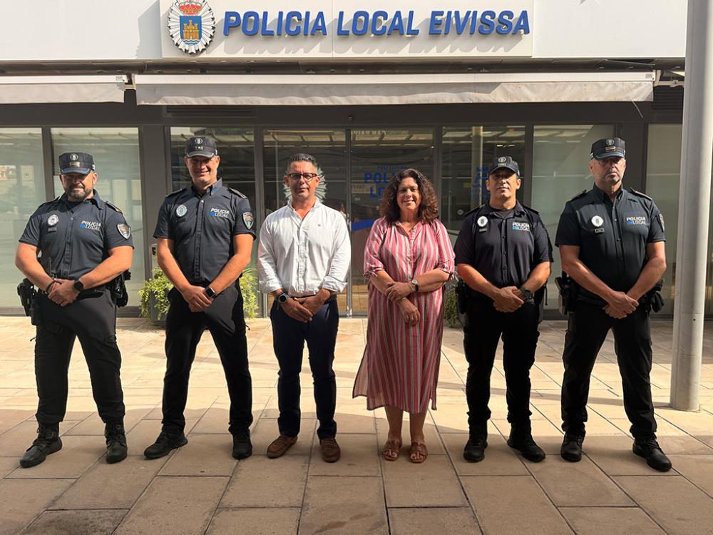 Imatge Toma posesió oficials Policía Local Eivissa