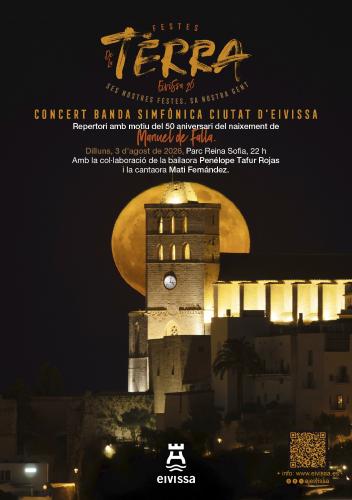 Imatge Banda Simfònica Ciutat d'Eivissa. Concert Festes de la Terra -