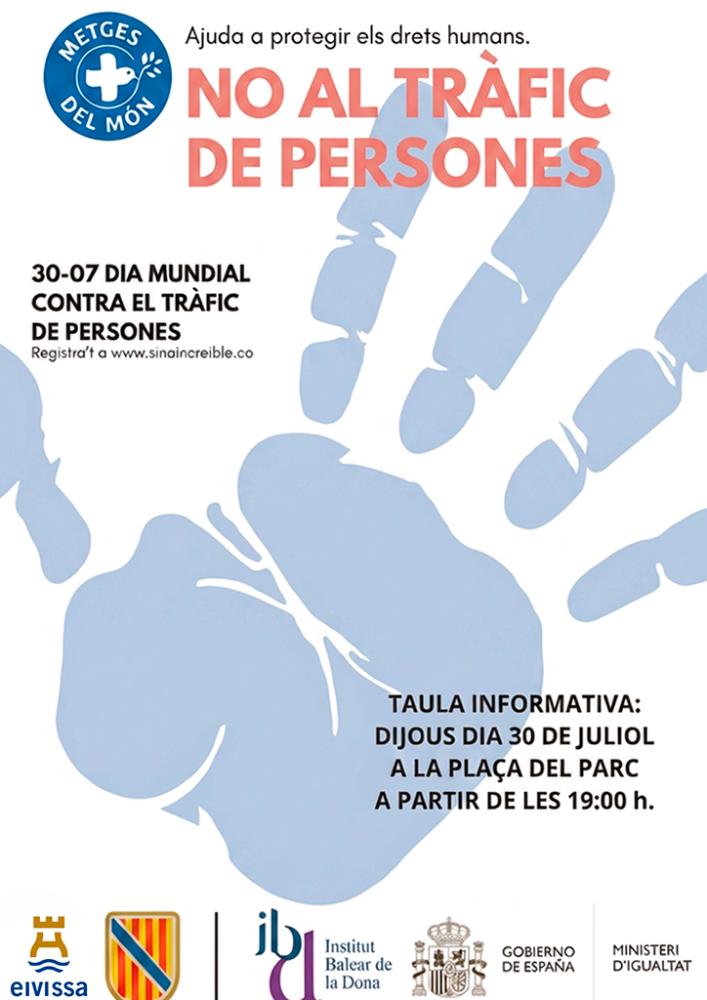 Imatge L'Ajuntament d'Eivissa commemora el Dia Mundial contra el Tràfic...