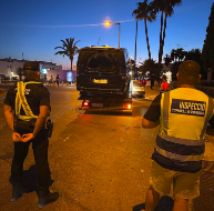 L’Ajuntament d’Eivissa i el Consell intensifiquen la lluita contra el transport il·legal amb un dispositiu conjunt que permet denunciar dos vehicles VTC