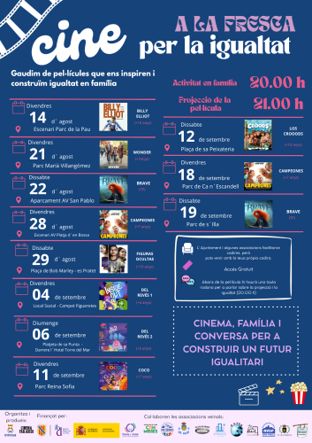 Cine a la fresca per la igualtat.