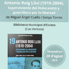 Presentación del libro Antonio Roig Llivi (1919-2004)
