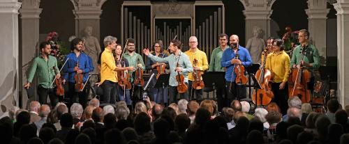 El prestigiós violinista, Linus Roth, i l’Orquestra Johann Sebastian Rio.