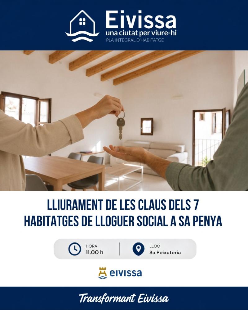Imatge L'Ajuntament d'Eivissa lliurarà el pròxim dilluns les claus de...