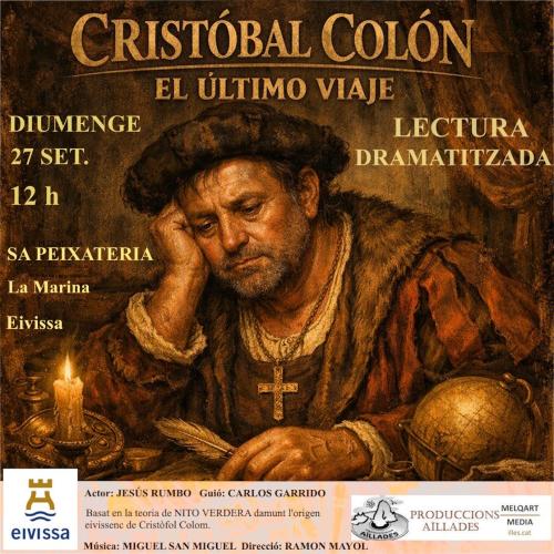 Lectura dramatitzada: Cristòfor Colom, el darrer viatge.