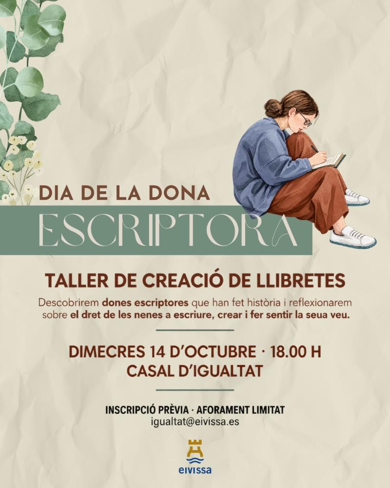 Imatge L'Ajuntament d’Eivissa organitza un taller de creació de llibretes...