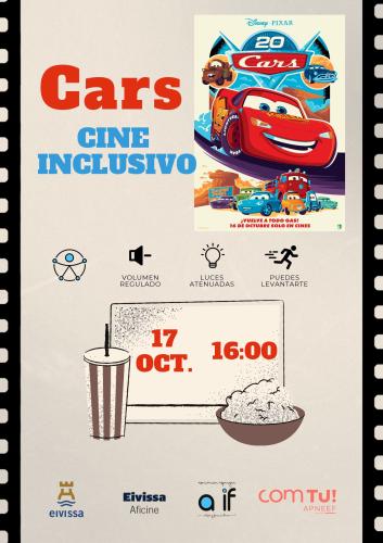 Imatge CINEMA INCLUSIU PEL.LÍCULA CARS