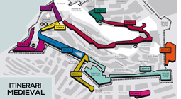 Imagen Visita de los mayores y de los escolares a la fiesta Eivissa Medieval