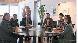 Imagen Reunió amb el conseller d'Educació del Govern Balear, Martí March