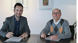 Imagen Signatura del conveni de col·laboració entre l'Ajuntament d'Eivissa i l'Agrupació astronòmica d'Eivissa