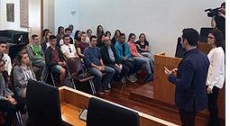 Imagen Recepció als estudiants d'Erasmus que estan d'intercanvi a Eivissa