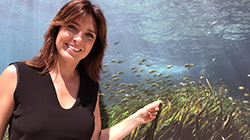 Imagen La periodista Helena Resano participa en la campaña de difusión del programa Vive la Posidonia, impulsada por el Ayuntamiento de Eivissa