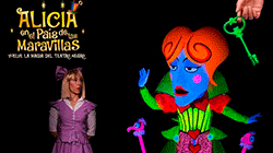 Imagen A la venta las entradas para el espectáculo de teatro negro 'Alicia en el País de las Maravillas'