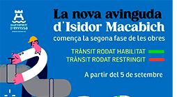 Imagen La nueva avenida de Isidor Macabich estará operativa a principios de diciembre desde Ignasi Wallis hasta la calle de Canàries