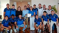 Imagen L’Ajuntament d’Eivissa rep el CD Inter Ibiza per celebrar el seu ascens a Tercera RFEF