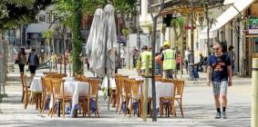 Imagen El Ayuntamiento de Eivissa iniciará una campaña informativa sobre la ocupación de la via pública con terraza