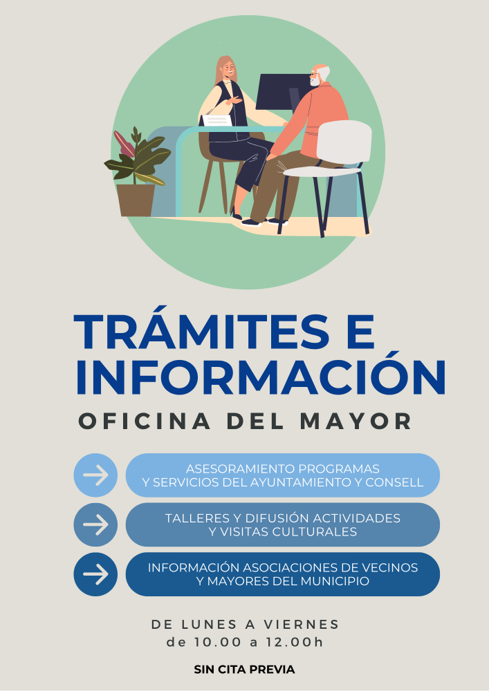 Imagen L'Ajuntament d'Eivissa llança l’Oficina dels Majors, un espai per oferir recolzament a la gent gran per a dur a terme gestions de manera telemàtica