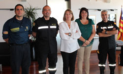 La UME s'ofereix per assessorar a l'Ajuntament d'Eivissa en la redacció del Pla d'Emergència del Nucli Històric