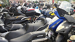 Motos abandonades