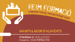 Curs de Manipulador d'Aliments